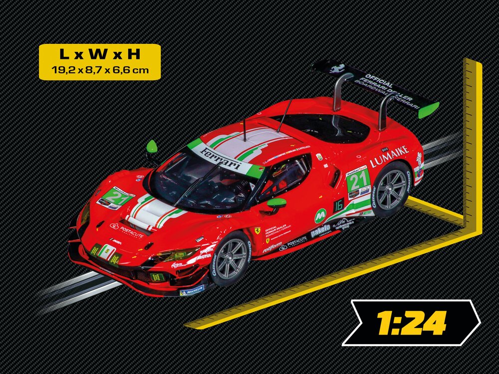 Carrera 23964 Digital 124 Slot Car Ferrari 296 GT3 
