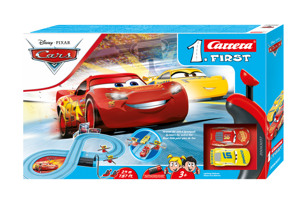 Carrera Go Disney Cars 2 Secret Mission Race Set Mater VS Finn McMissile  62239 for sale online