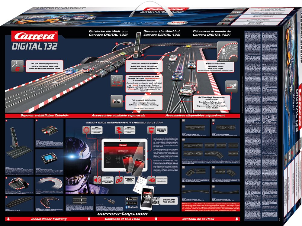 Carrera 30047 DIGITAL 132 Slot Car Racing Track Set - Victory