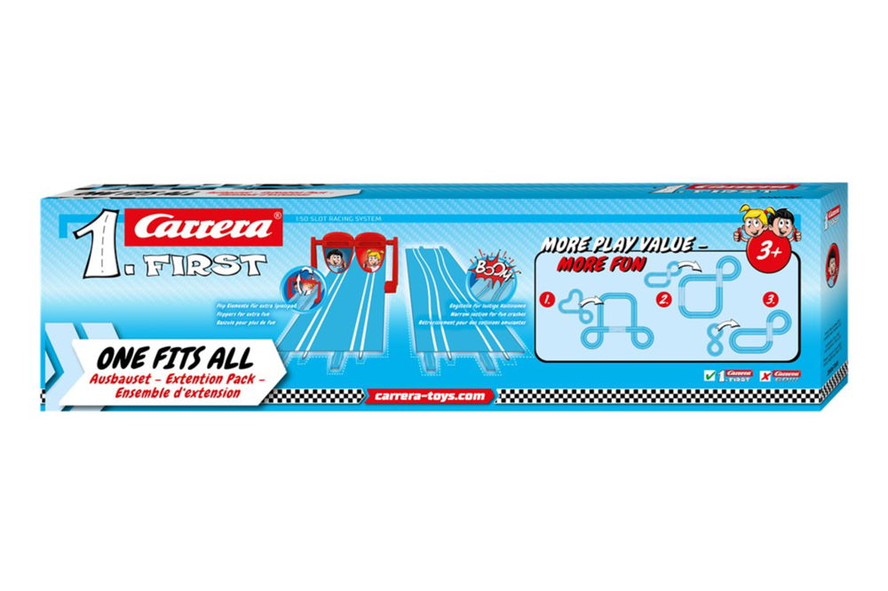 Carrera 67001 - FIRST Extension Set Add-On Track Pieces | Carrera