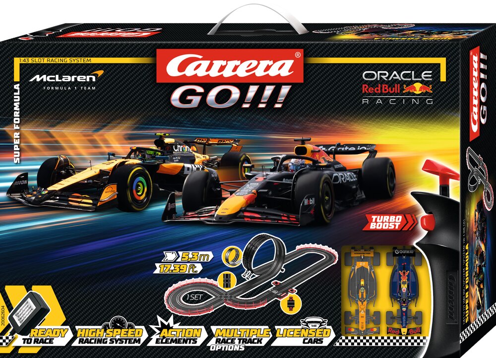 Carrera GO!!! 20062604 - Super Formula Slot Car Racing Toy Set