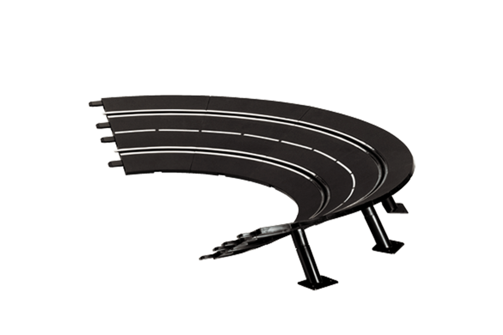 お見舞い 1/30° Curve Banked High 20574 Carrera for EVOLUTION Carrera コース