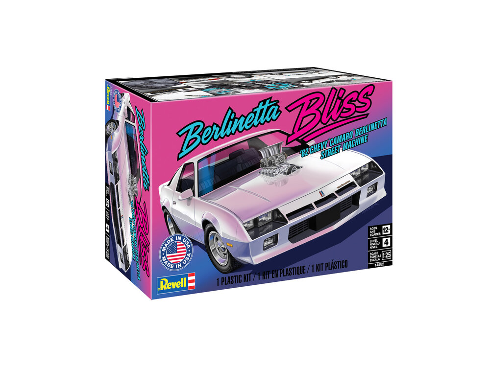 Revell 14582 '82 Camaro Berlinetta Model Kit 1:25 Scale | Custom