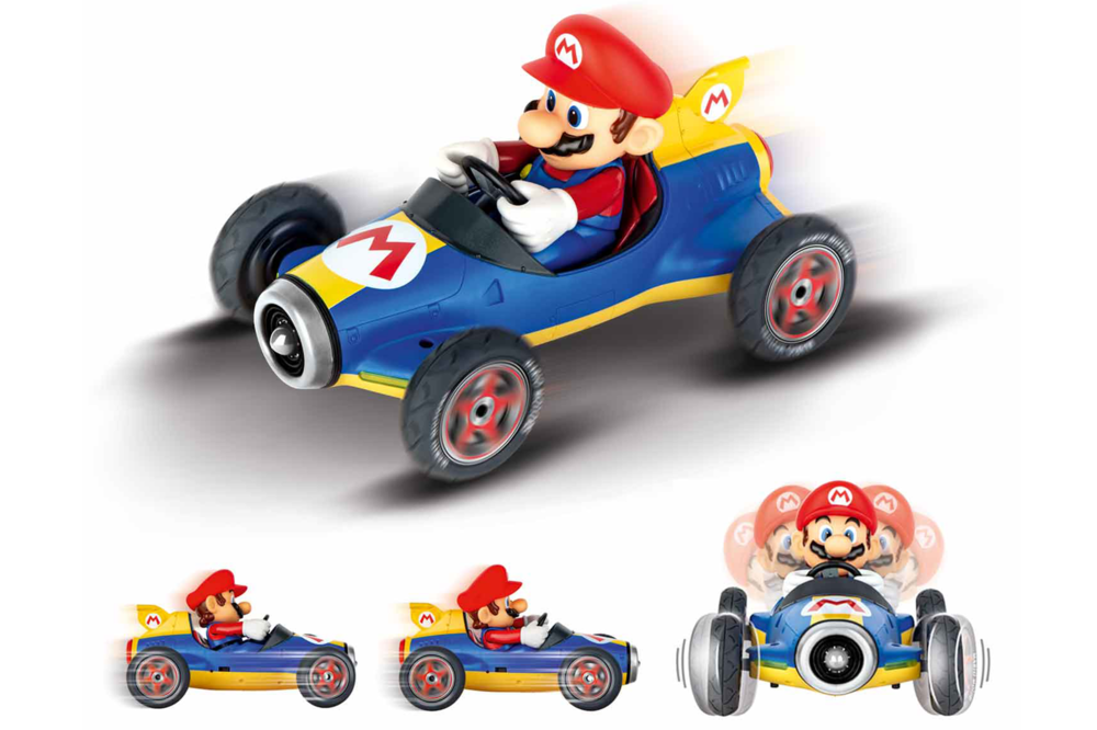  Carrera 181066 RC Official Licensed Kart Mach 8 Mario 1: 18  Scale 2.4 Ghz Remote Radio Control Car with Rechargeable Lifepo4 Battery -  Kids Toys Boys/Girls : Toys & Games