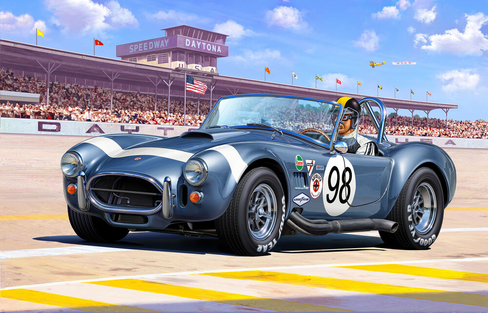 MAQUETA REVELL COCHE 62 SHELBY COBRA 289 1:25 07669