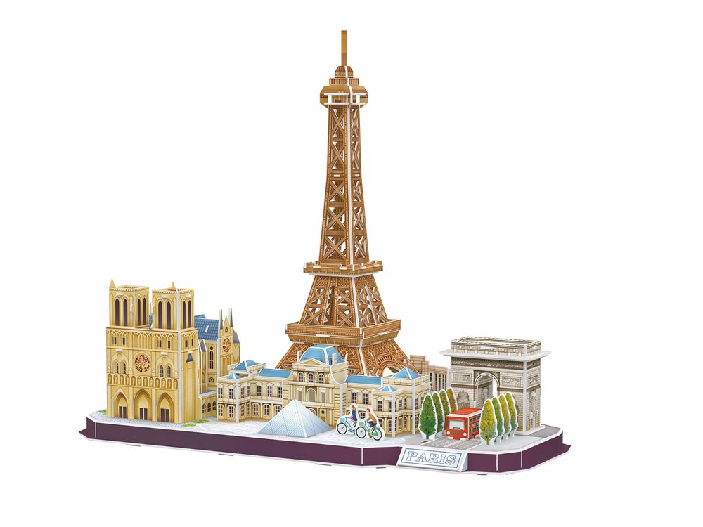 France Paris Cityline Cubic Fun 3D Puzzle - Cubic Fun