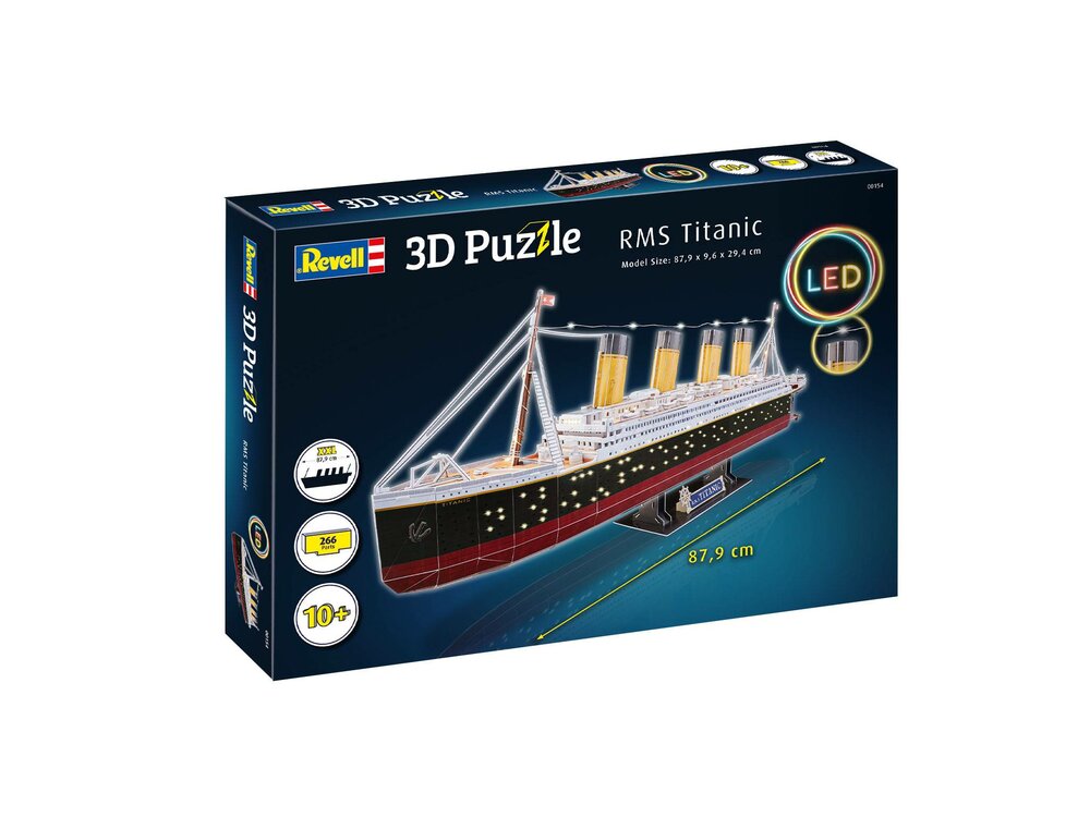 3D Puzzle RMS Titanic - LED Edition Revell