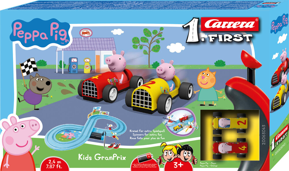 Peppa pig racing store car toy