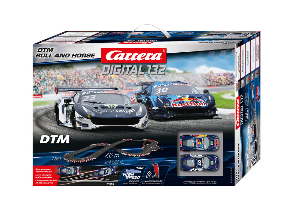 Carrera Digital 132 20030022 DTM Bull and Horse Slot Car Racing