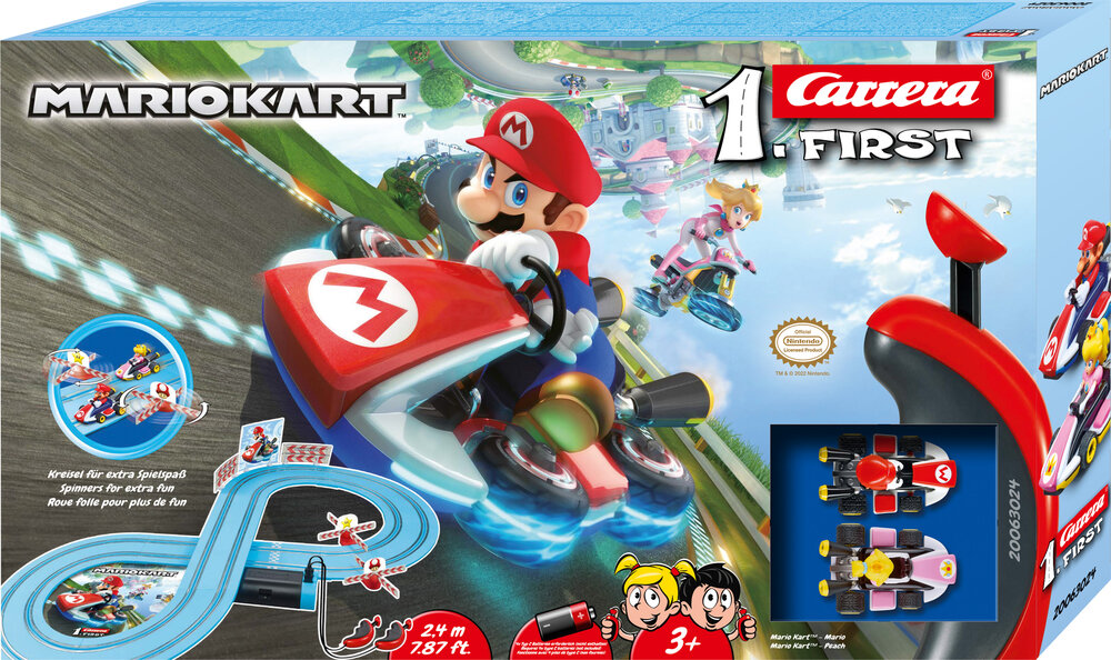 Carrera First, Mario Kart™ Mario vs. Peach (Ensemble à batterie) —