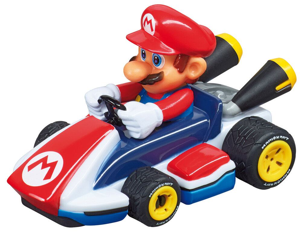 Mario kart store slot racing set