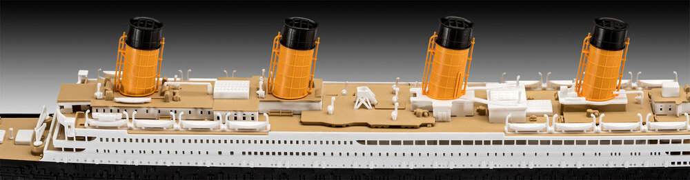 Revell- Rms Kit di Montaggio Modello Titanic, Multicolore, 1:600/44,8 cm,  05498, da 10 anni in su : Revell: : Giochi e giocattoli