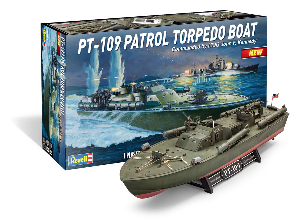 The Wooden Model Boat Company PT-109 Patrol Torpedo Boat Kit 400mm UK