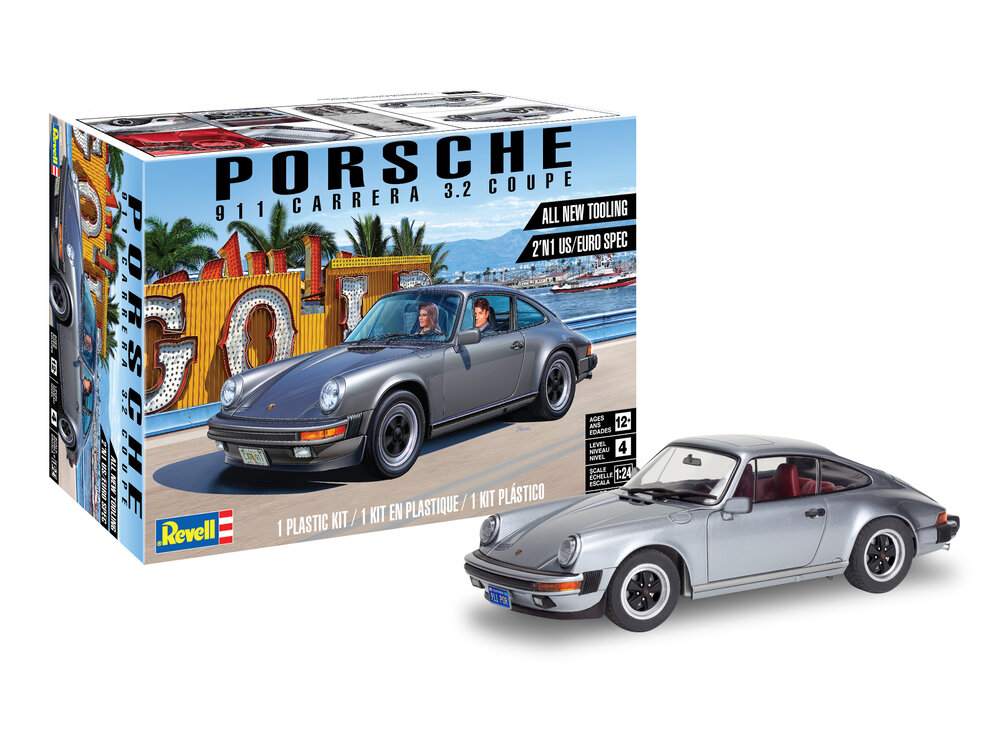 Revell 85-4521 Porsche 911 G Model Coupe 1:25 scale model