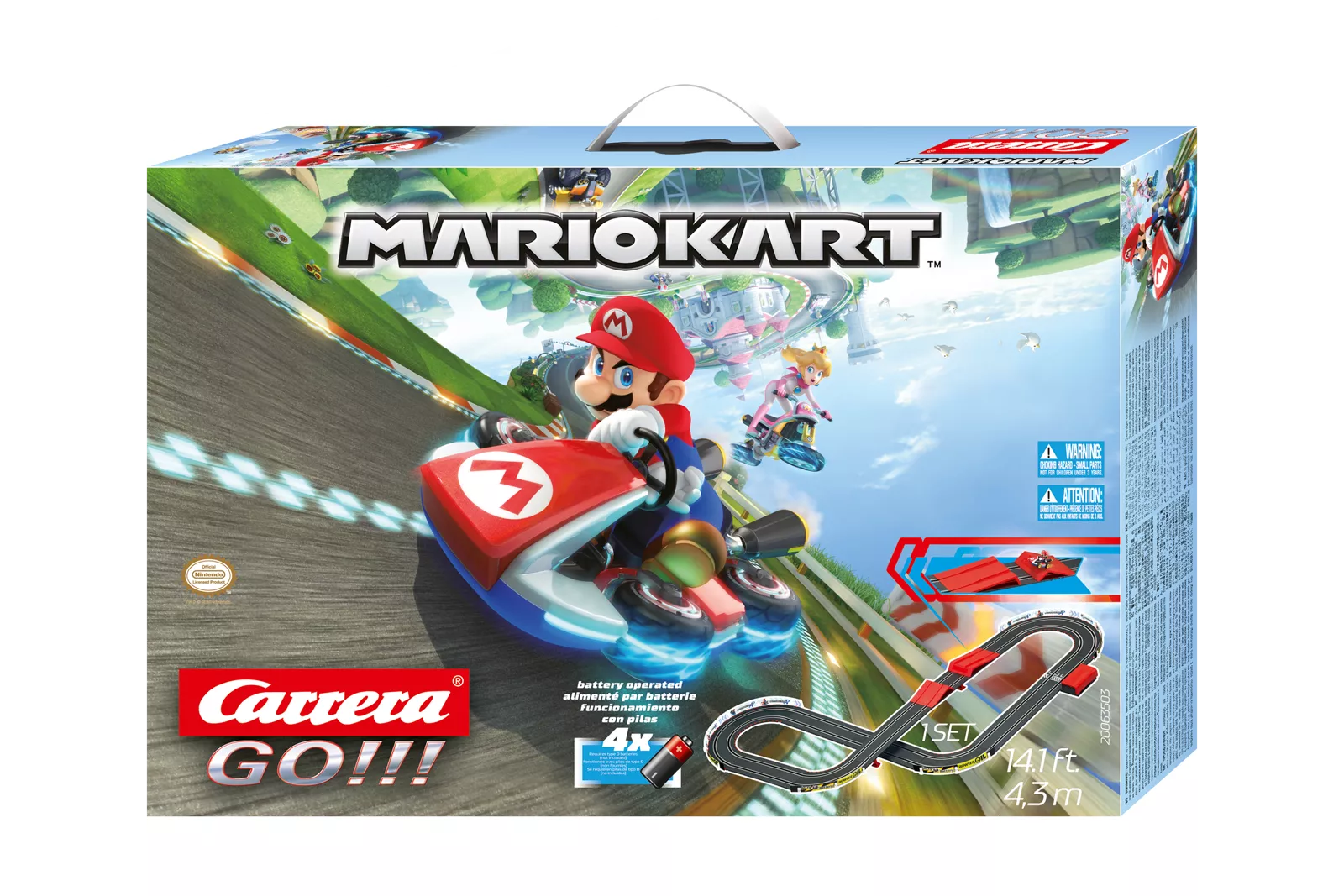 Carrera GO!!! Mario Kart™ Battery Powered Slot Car Race Set