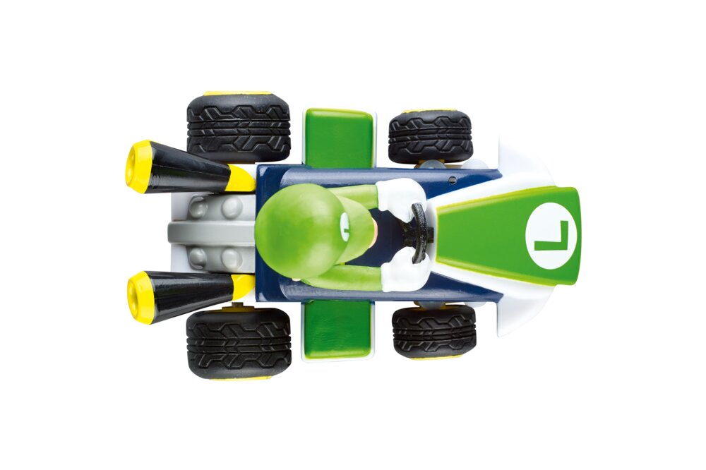 Voiture Circuit Carrera First Mario Kart - Luigi - Version Nintendo Officielle