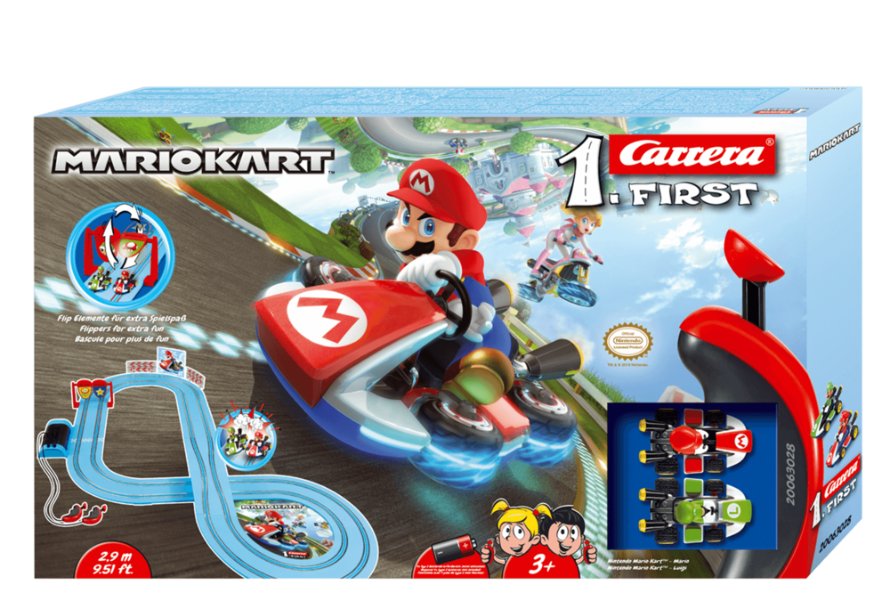 64092 Carrera Go!!! Nintendo Mario Kart Circuit Special Mario 1:43 Slot Car  - Great Traditions