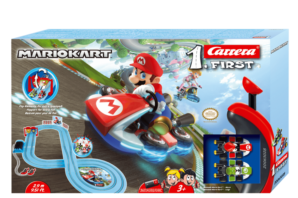 Carrera Go!!! #64092 Nintendo Mario Kart Circuit Special Mario 1:43 Slot  Car