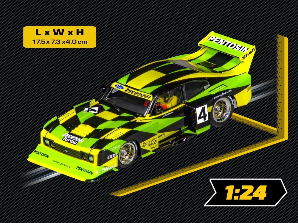 【新品】カレラ Ford Capri Zakspeed Turbo Amazon.com: Carrera 30926 Ford Capri Zakspeed Turbo Lili