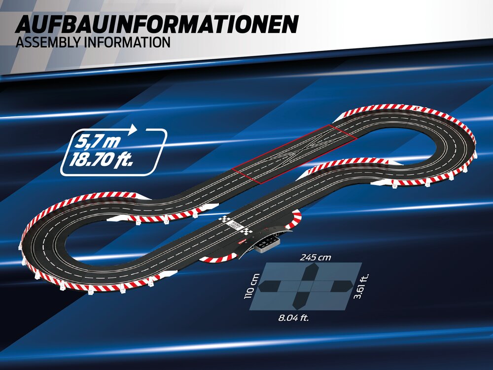 Carrera Digital 132 Circuit Starter Set 2023 30033