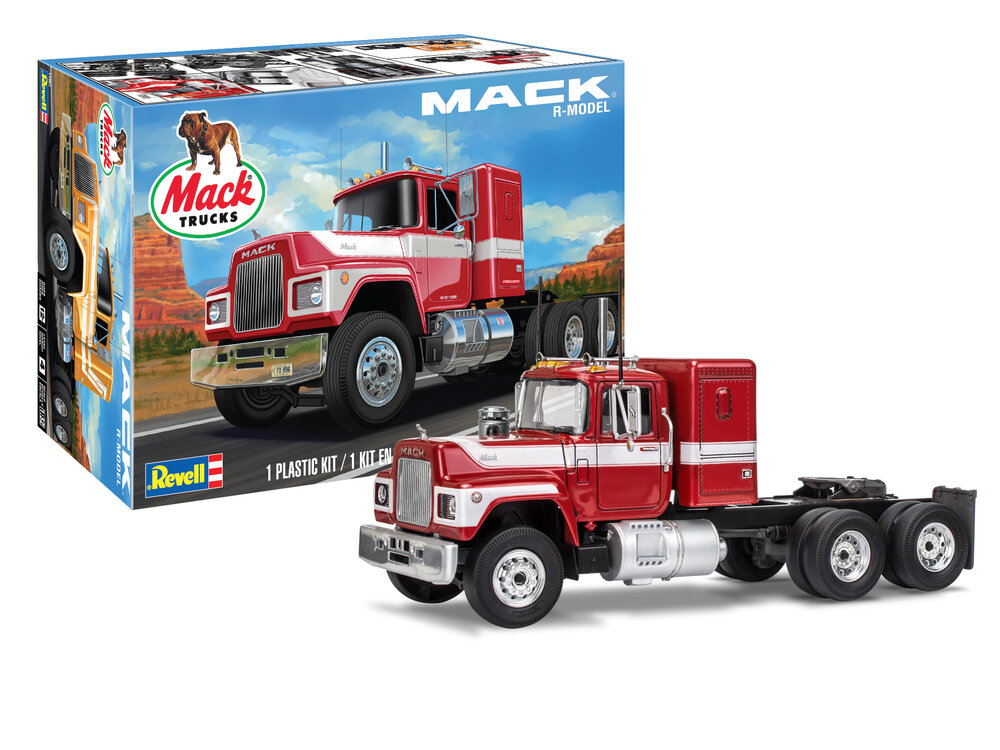 Revell Monogram 11961 Mack R Conventional 1:32 scale model truck 