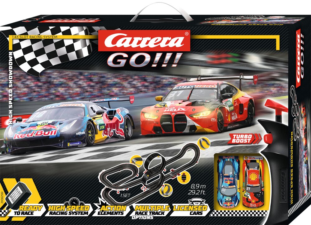  Carrera GO!!! Electric Powered Slot Car Racing Kids