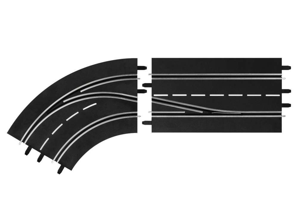 Lane Change Curve left, in to out | Carrera