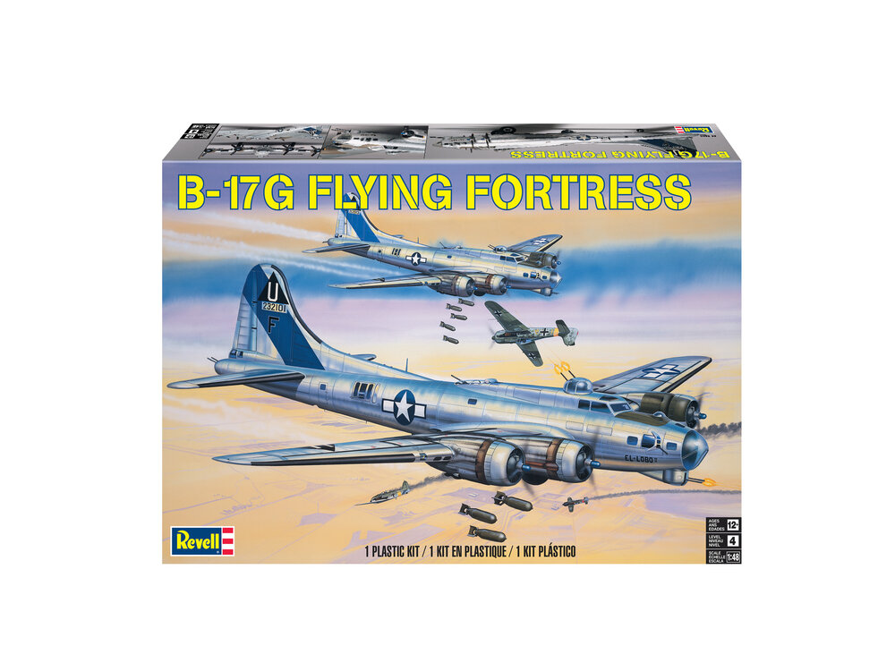 Revell 85-5600 B17-G Flying Fortress 1:48 scale model airplane kit