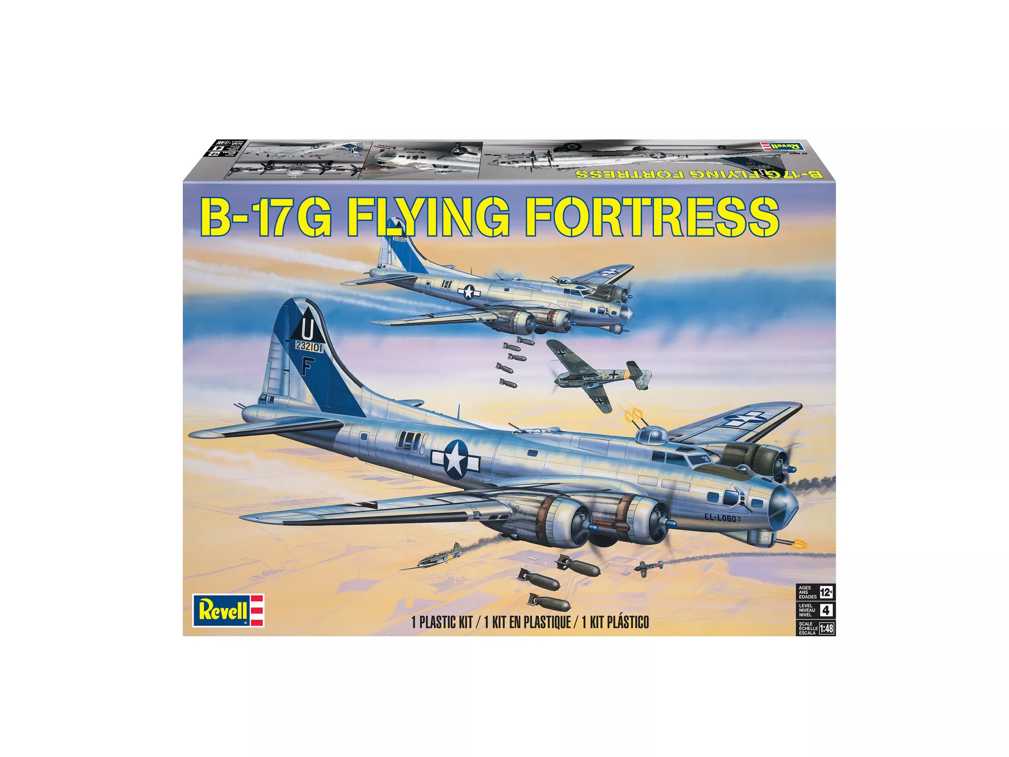 Revell 85-5600 B17-G Flying Fortress 1:48 scale model Revell 85-5600 B17-G Flying Fortress 1:48 scale model
