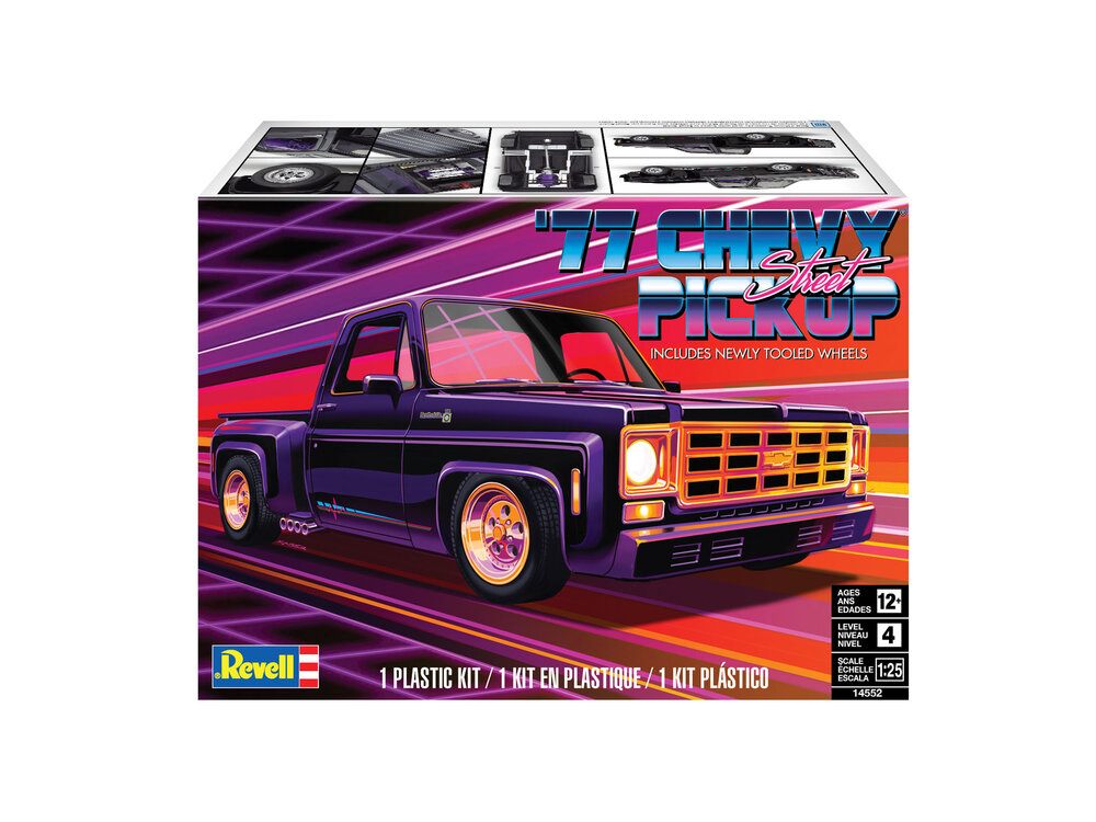 Revell 14552 '77 Chevy Street Pickup 1:24 scale model car