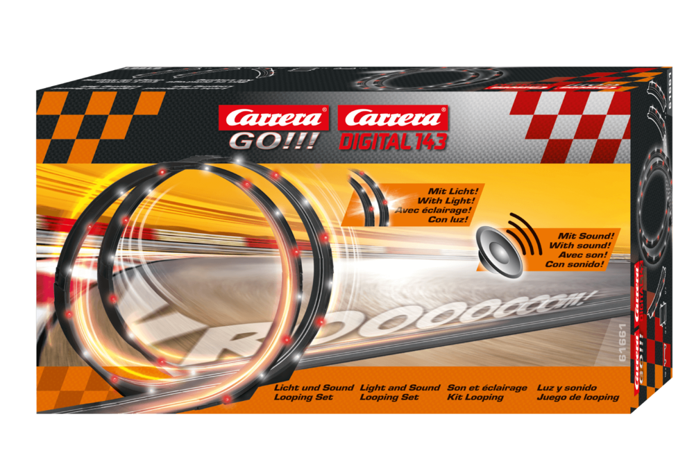 Carrera 61661 Light and Sound Looping Set for Carrera GO!!! Slot